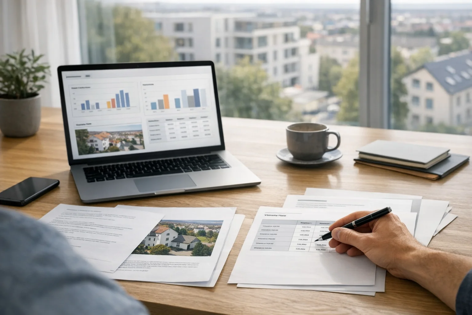 Fokussierte Unterlagenlage für eine kompakte Immobilienbewertung