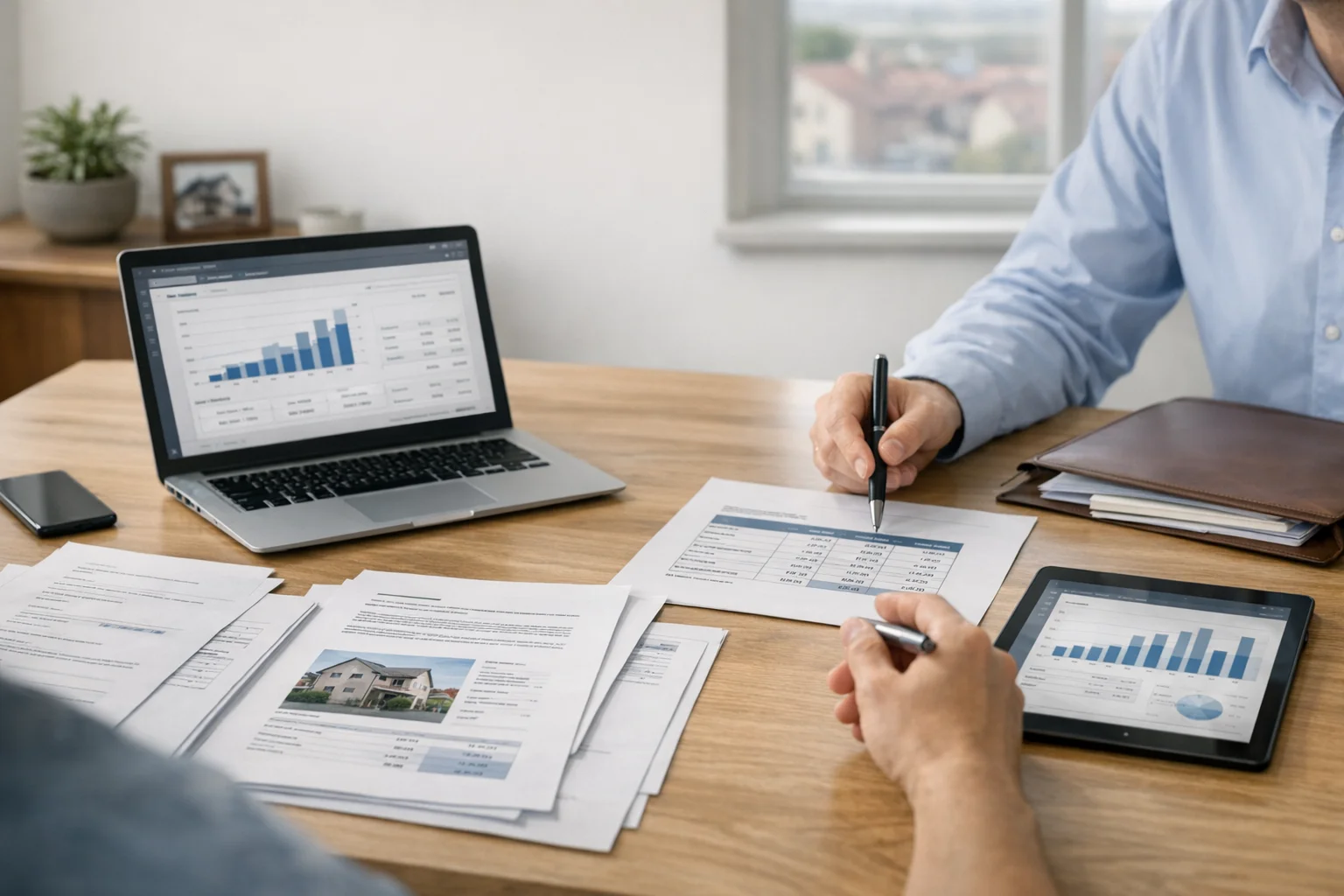 Inheritance and asset-allocation valuation context with transparent document review